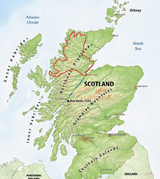 North Coast 500 cycle route