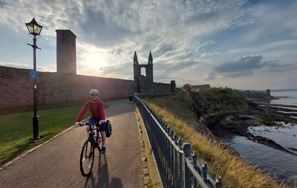coast and castles north cycling route